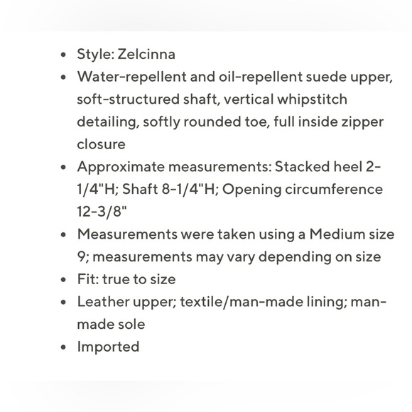 Vince CamutoWomen's Tan Suede Boots - Picture 10 of 10